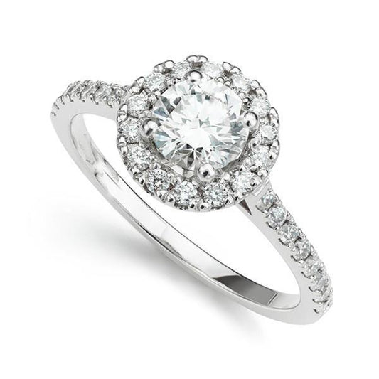 Halo de anel de casamento de diamante com corte redondo de 1.8 quilates - harrychadent.pt
