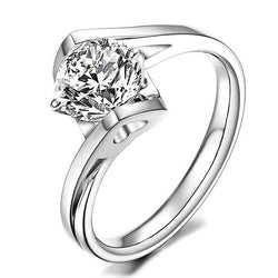 Round Cut 2.85 Ct Diamond Anniversary Solitaire Ring