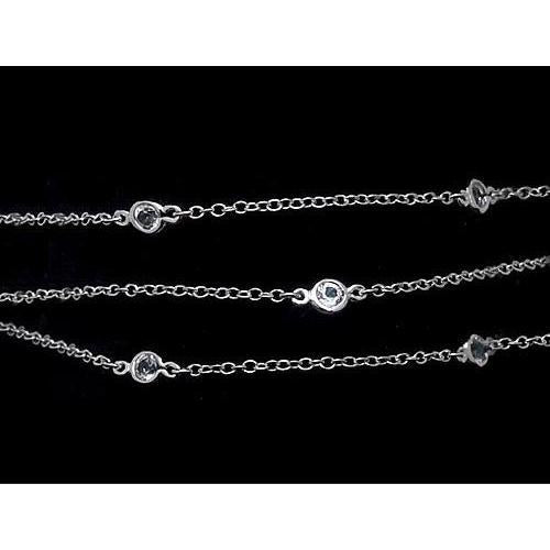 Conjunto de moldura de pulseira de diamante redondo de 1.50 quilates para mulheres - harrychadent.pt