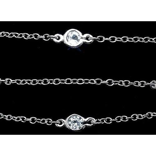 Conjunto de moldura de pulseira de diamante redondo de 1.50 quilates para mulheres - harrychadent.pt