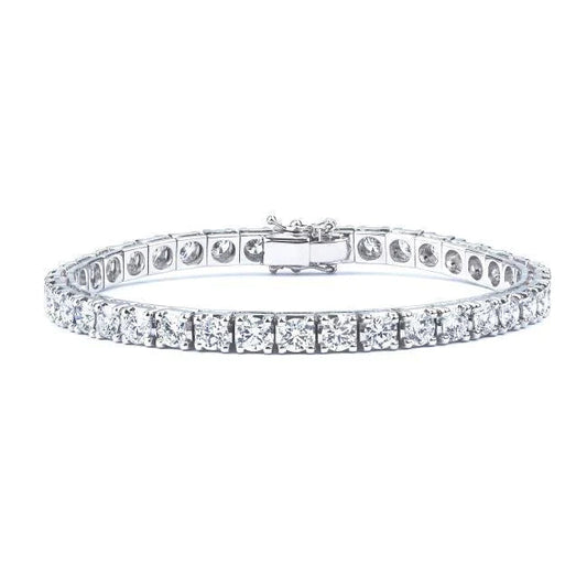 Feminina Diamante Verdadeiro Pulseira