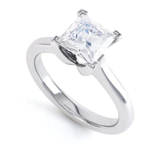 2.5 Quilate Princesa Anel de Diamante