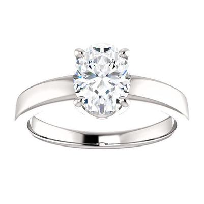 Solitaire Diamond Ring 3.50 Quilates Prong Setting Joias - harrychadent.pt