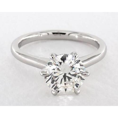 Solitaire Diamond Engagement Ring 2 quilates - harrychadent.pt