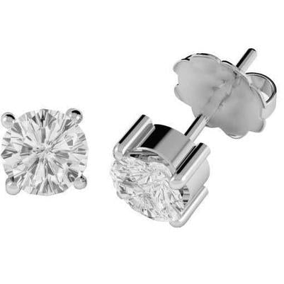 Espumante F Vs1 Rodada 4.50 Ct. Diamantes femininos brincos cravejados de ouro - harrychadent.pt