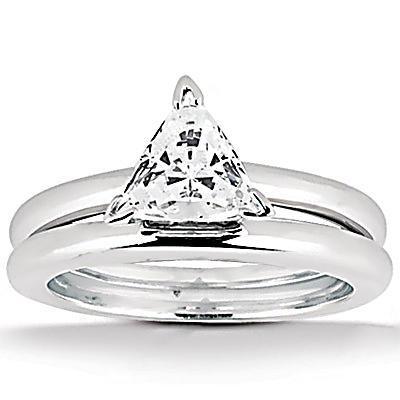 Lapidado Trilhões Anel de Diamante