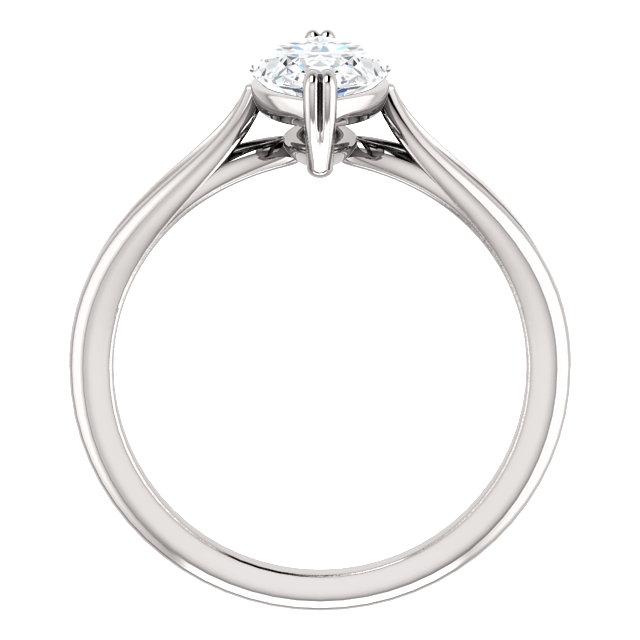 Anel de noivado feminino diamante solitário 2.50 quilates de haste dividida - harrychadent.pt