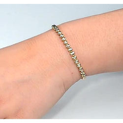 Women Diamond Tennis Bracelet 4 Carats Round Jewelry New