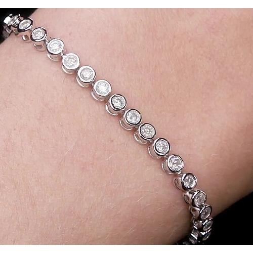 Conjunto de pulseira de tênis de diamante feminino e joia de 4 quilates novo - harrychadent.pt