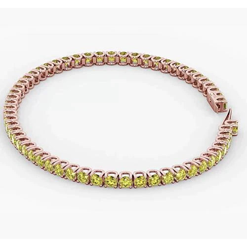 Diamante Amarelo Pulseira