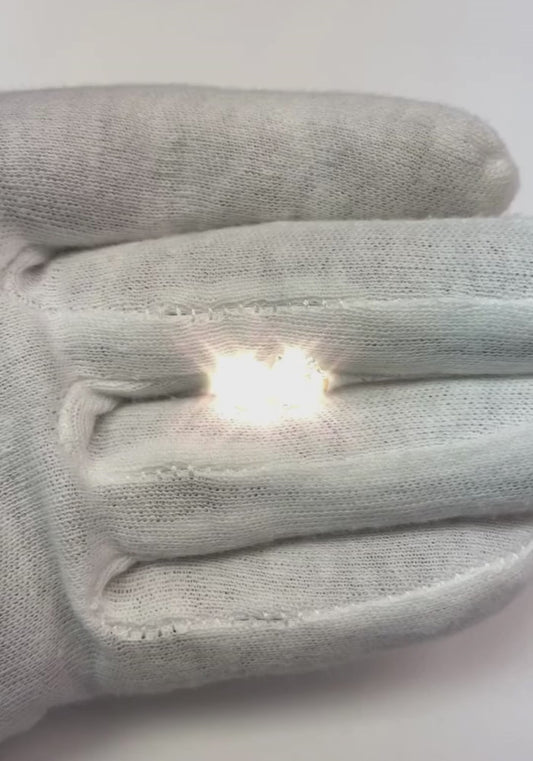 2.5 Carat Round Prong Set Diamond Stud Earring Solid White Gold 14K